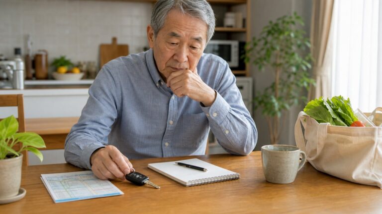 自分は免許返納すべきか迷った時のセルフチェック