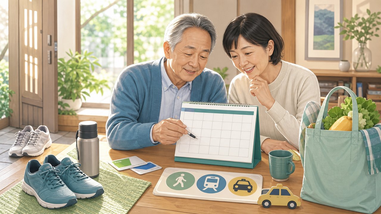 運転を一定期間休止して生活を試す方法｜返納前に家族で確認する1か月テストのアイキャッチ画像